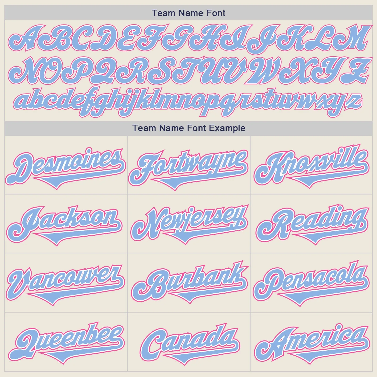 Custom Cream Light Blue White-Pink Authentic Two Tone Baseball Jersey