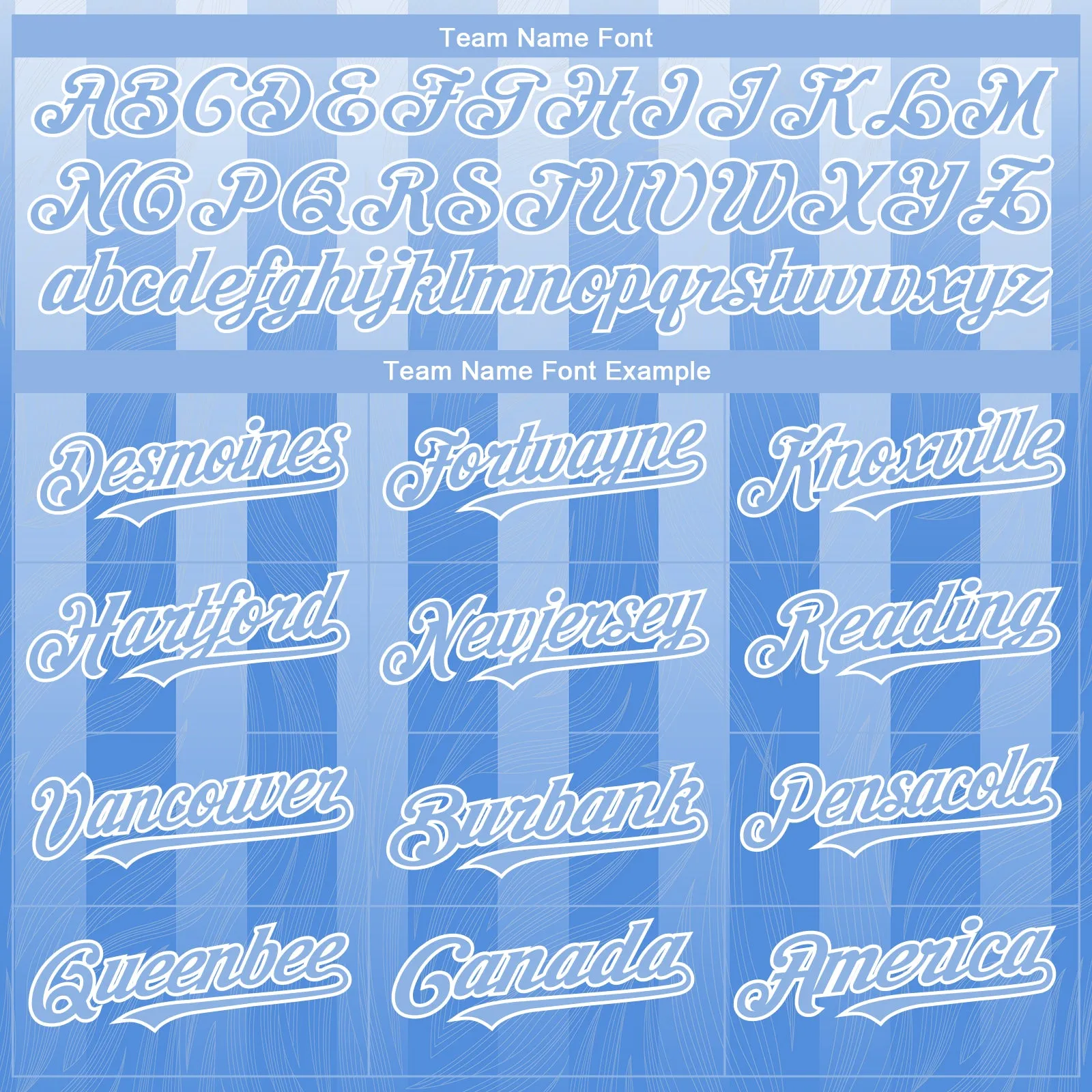 Custom White Light Blue 3D Pattern Design Stripes Authentic Baseball Jersey