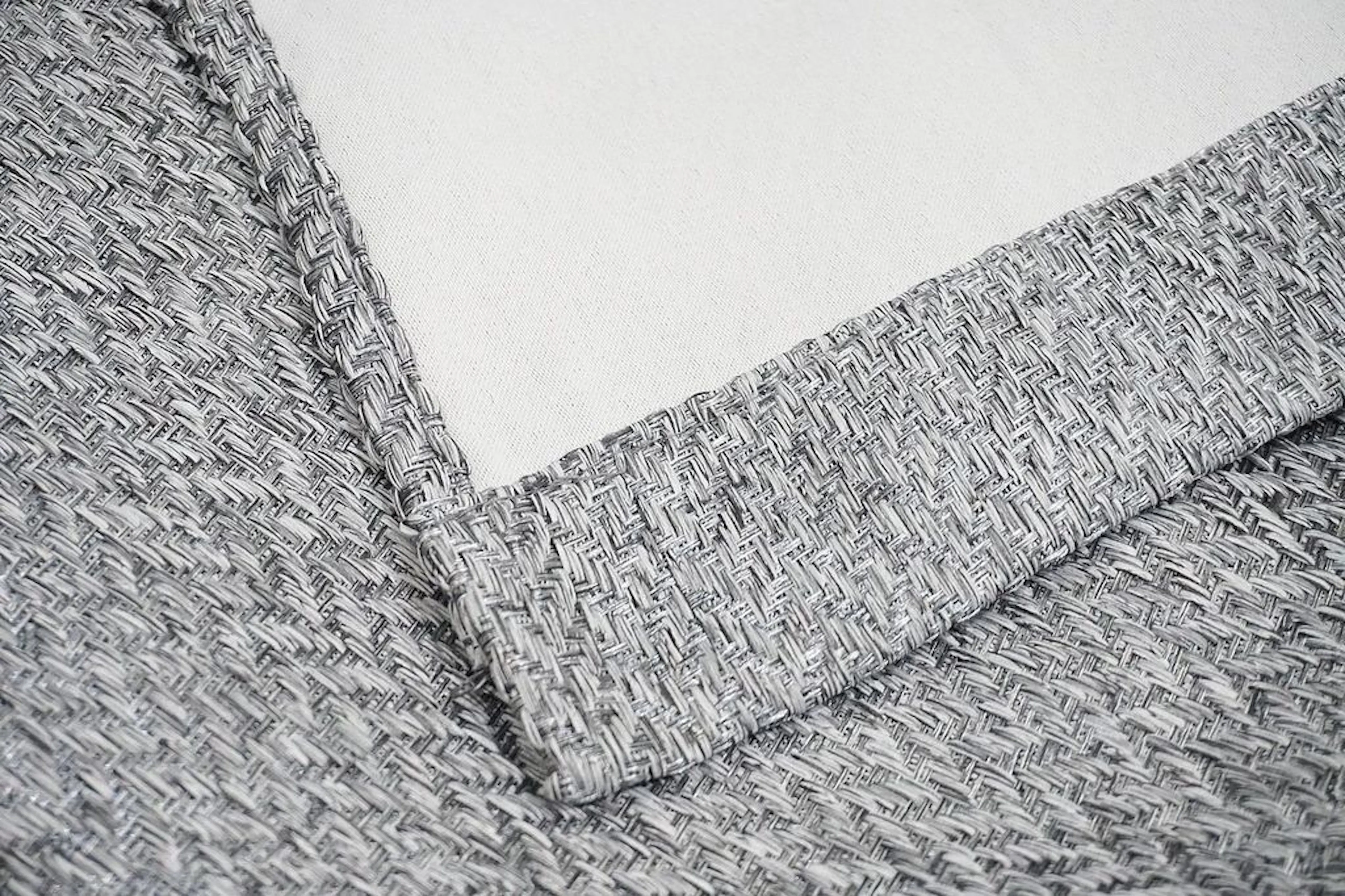 Dainty Home Boston Woven Herringbone Textured Thermal Insulated Blackout Grommet Panel Pair