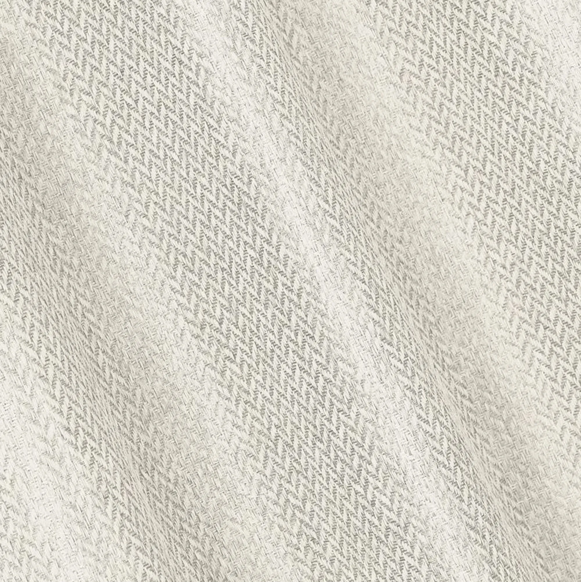 Dainty Home Boston Woven Herringbone Textured Thermal Insulated Blackout Grommet Panel Pair