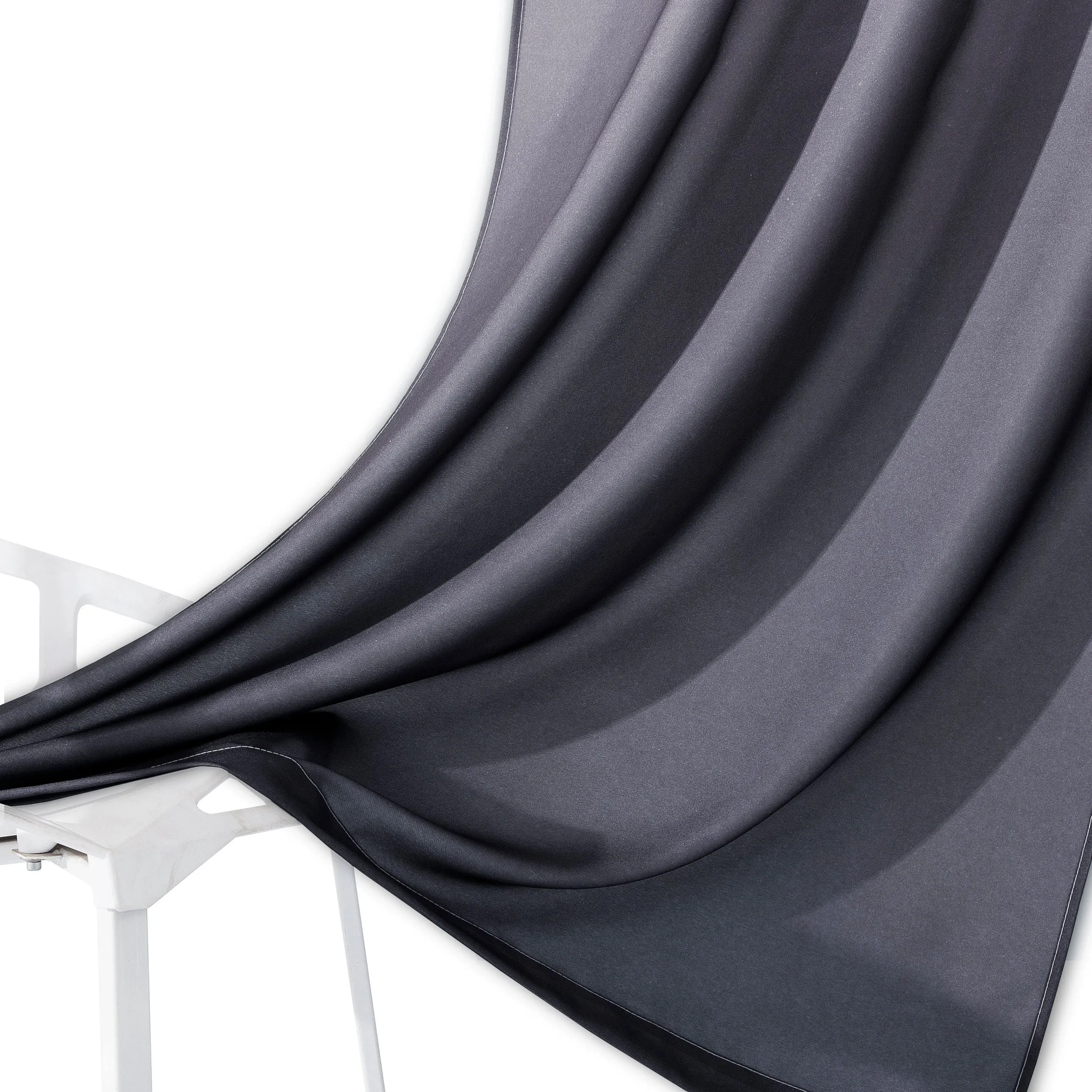 Dainty Home Shades Gradient Ombre Design Heavy Room Darkening Rod Pocket Set Of 4 Window Panels