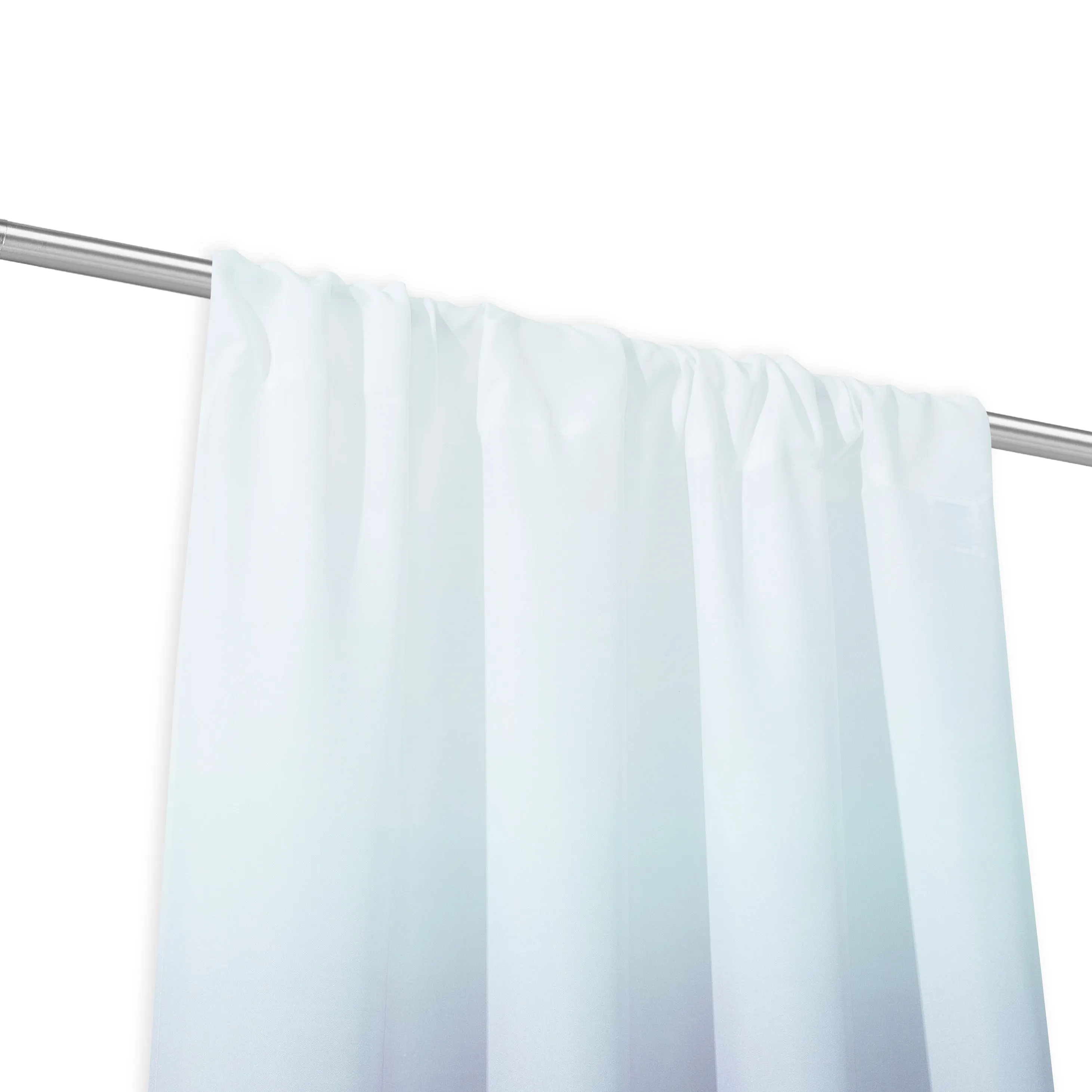 Dainty Home Shades Gradient Ombre Design Heavy Room Darkening Rod Pocket Set Of 4 Window Panels