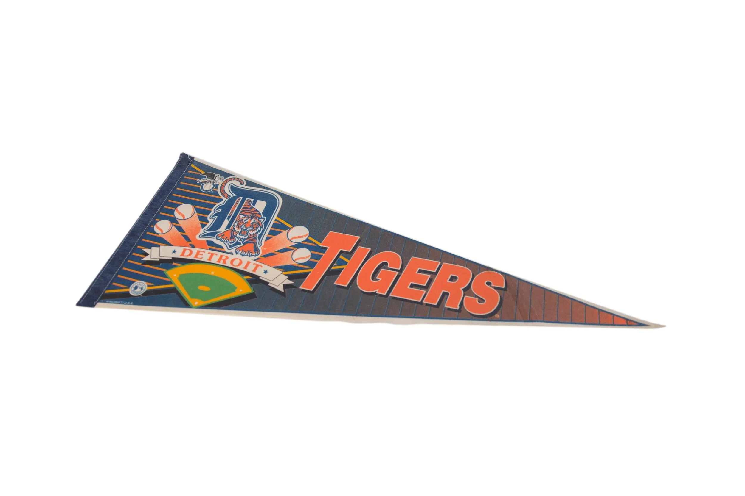 Detroit Tigers Felt Flag Pennant