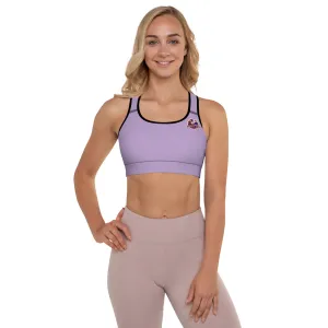 DFL Padded Sports Bra Light Purple