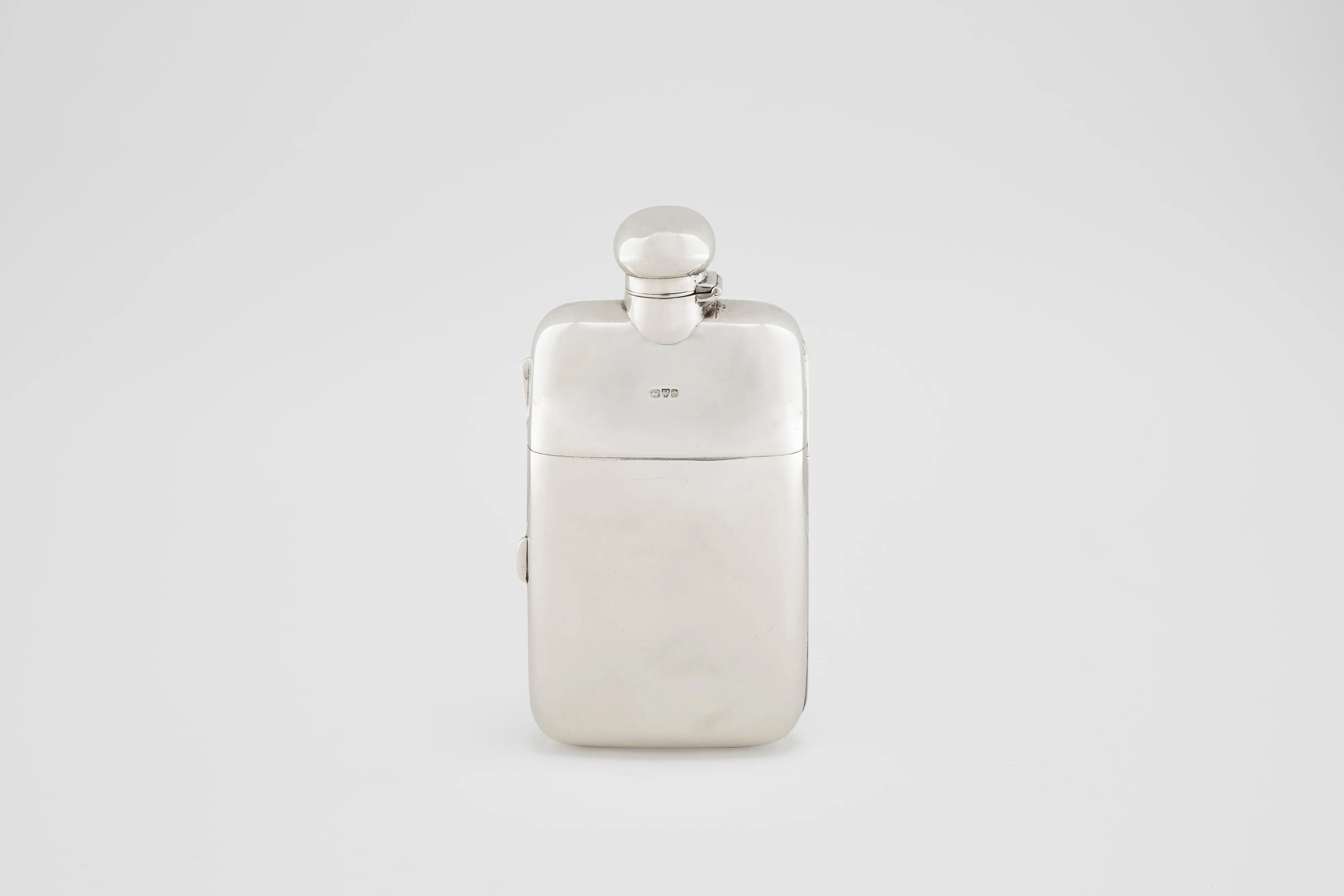 Drinking Flask with Fly Fishing Fly Compartment