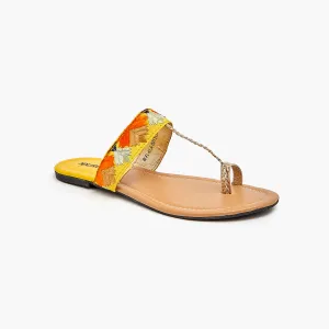 Embroidered Ladies Chappal