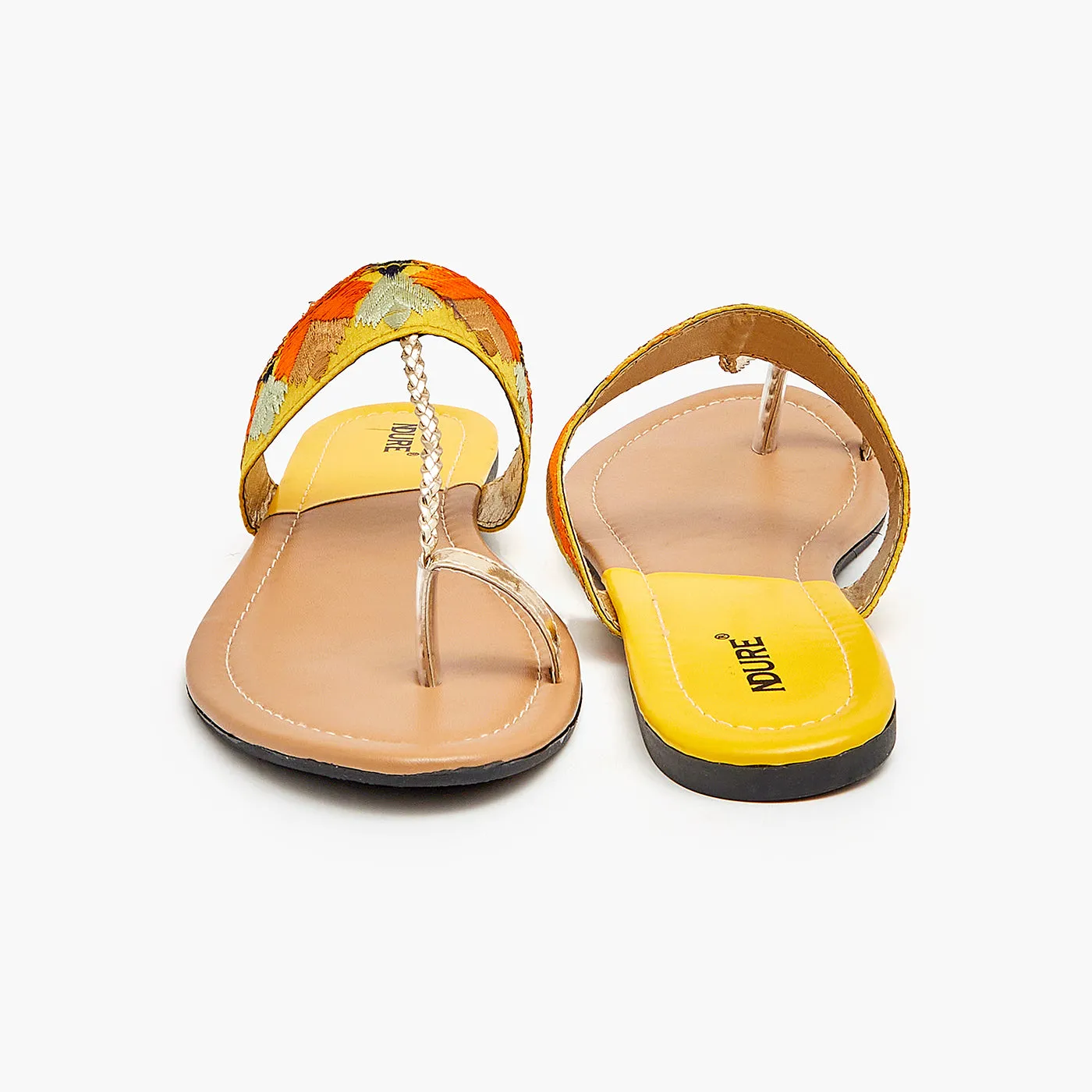 Embroidered Ladies Chappal