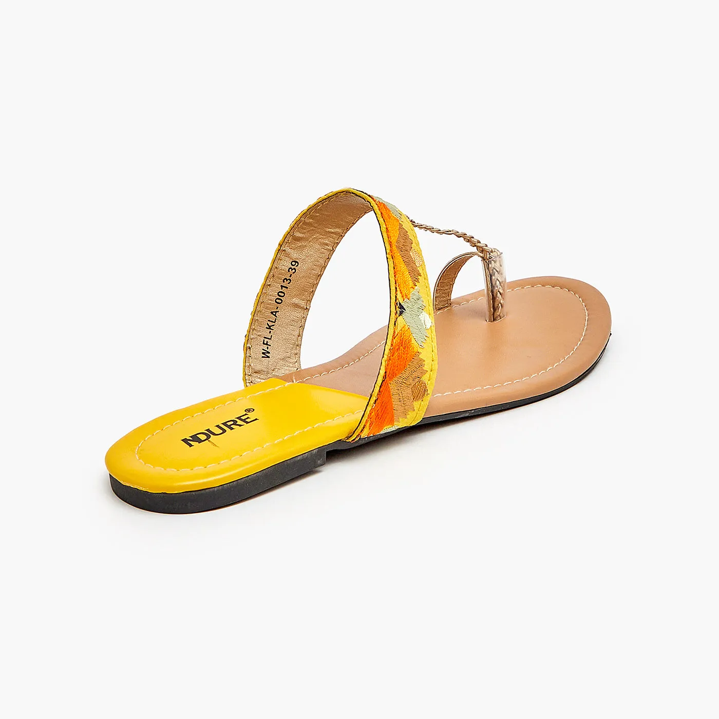 Embroidered Ladies Chappal