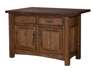Farmington- Amish Handcrafted Kitchen Island