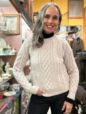 Fisherman Ladies Supersoft Aran Crew