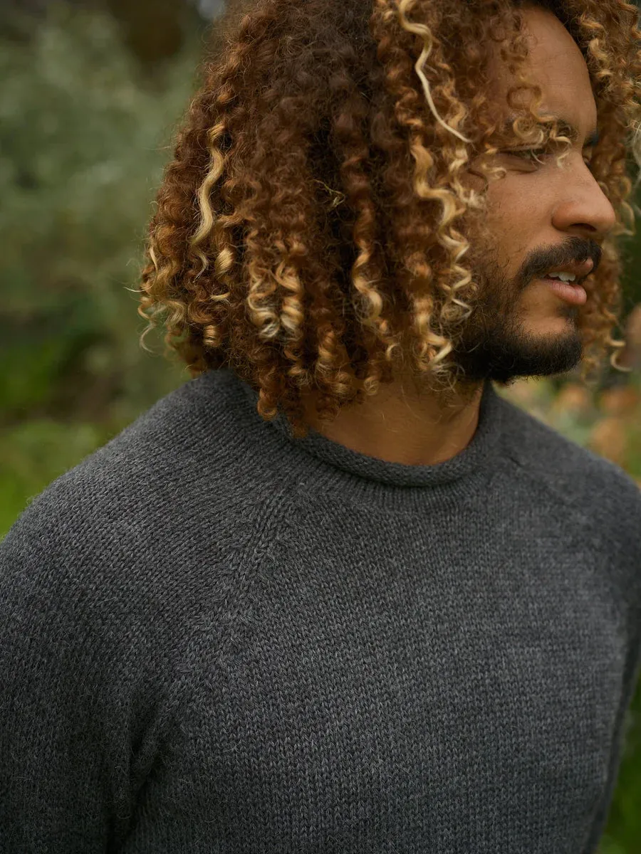 Fishermen Sweater - Charcoal