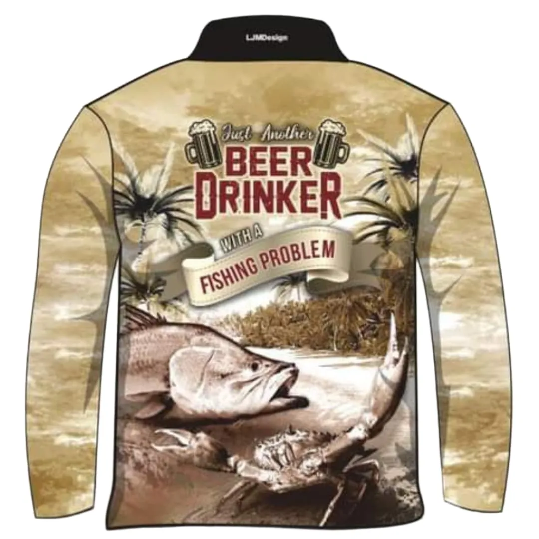 Fishing | Barra Paradise Beer Drinker Fishing Shirt ★Pre-Order★