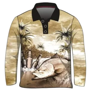 Fishing | Barra Paradise Beer Drinker Fishing Shirt ★Pre-Order★