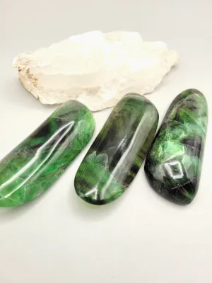 Fluorite Polished Flat Wand/Massager CLOSEOUT