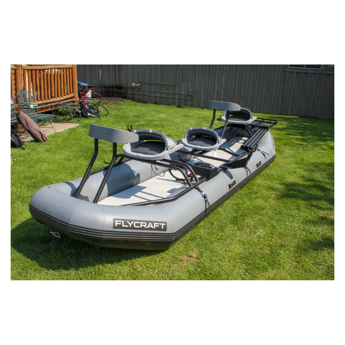 Flycraft 3-Man Fishing Boat Package