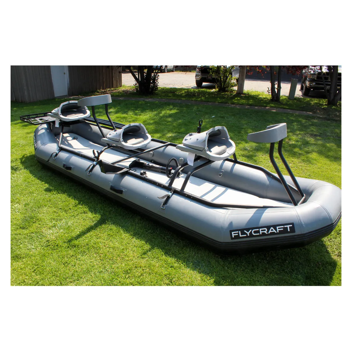 Flycraft 3-Man Fishing Boat Package