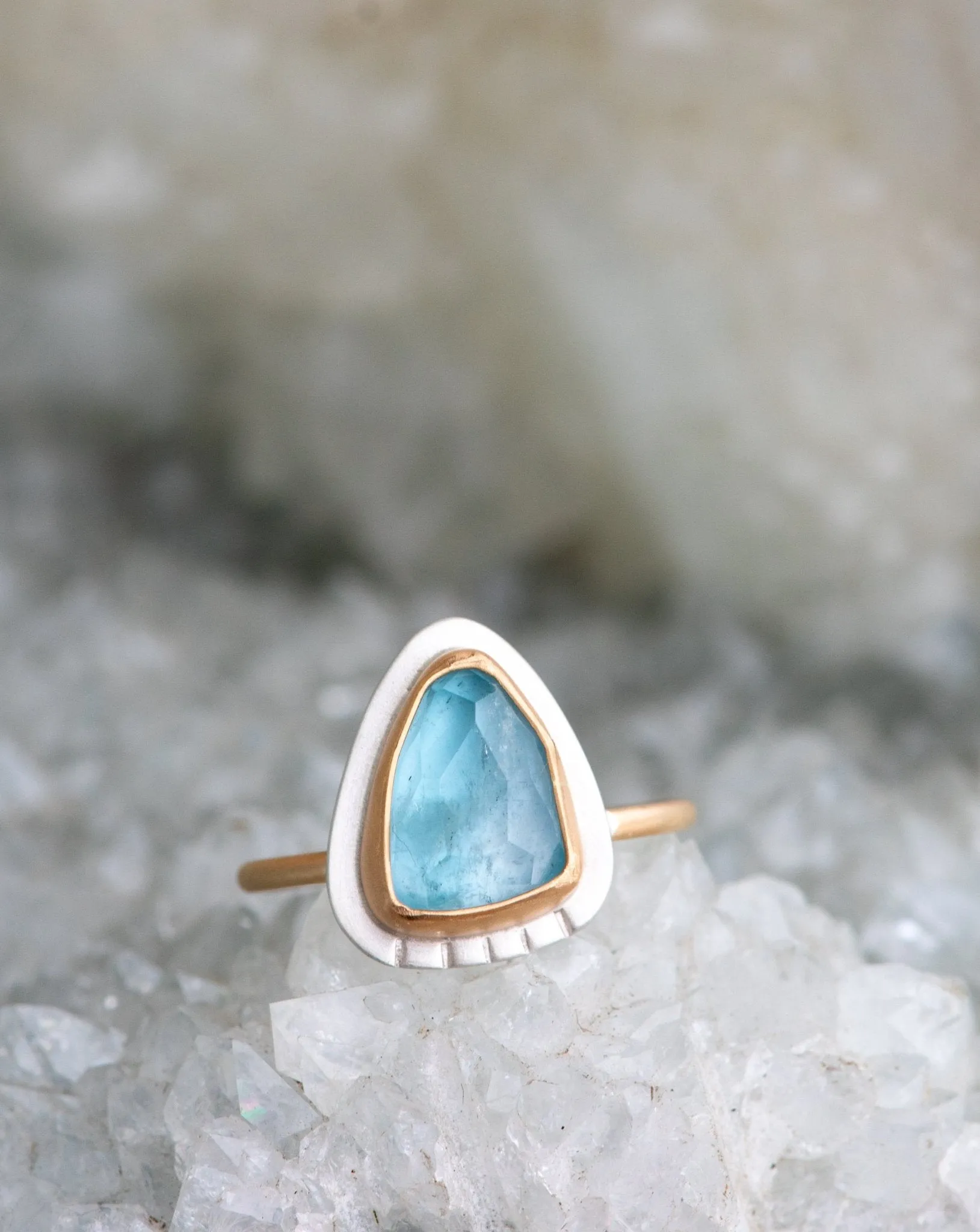 FRESH AQUAMARINE RING