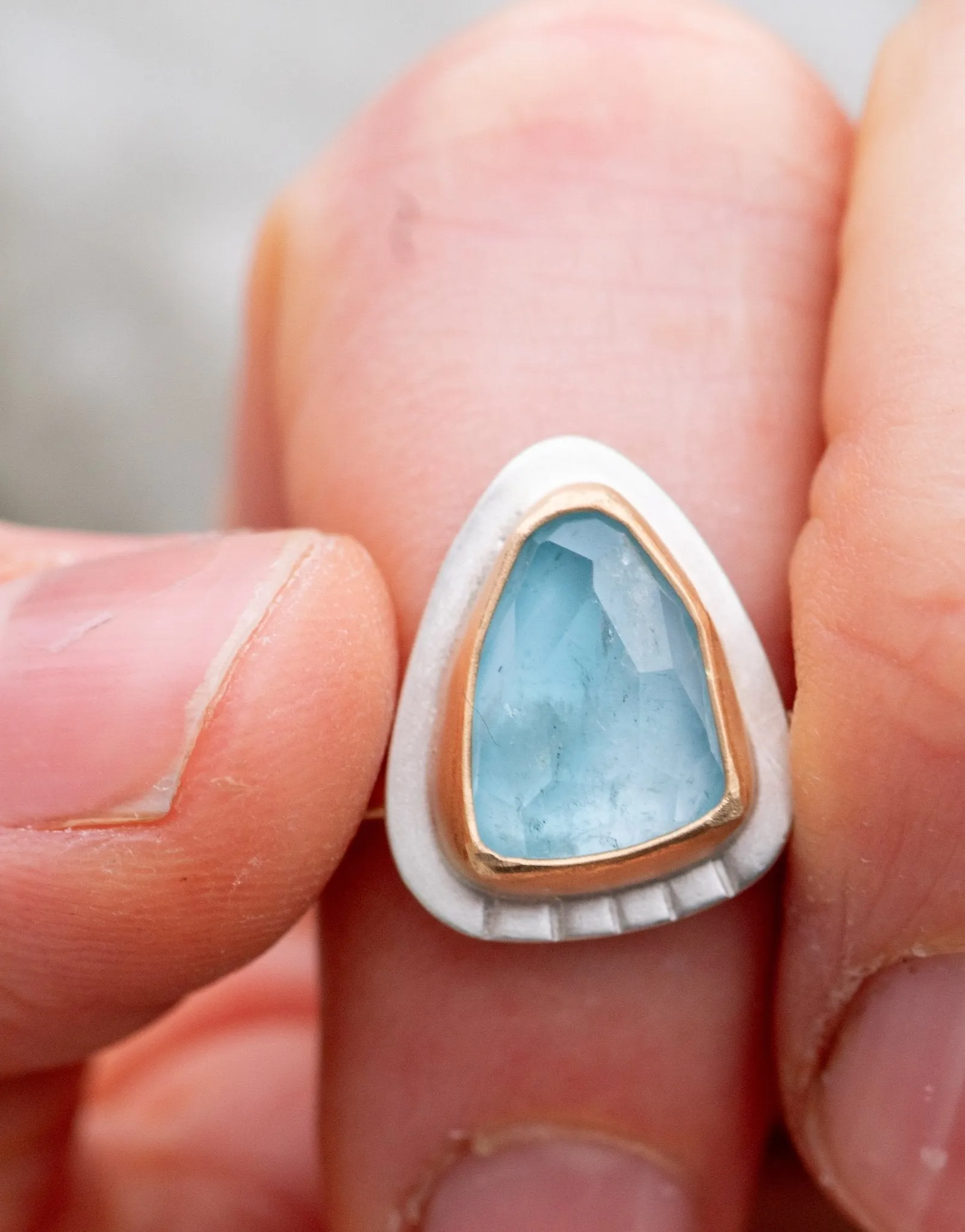 FRESH AQUAMARINE RING