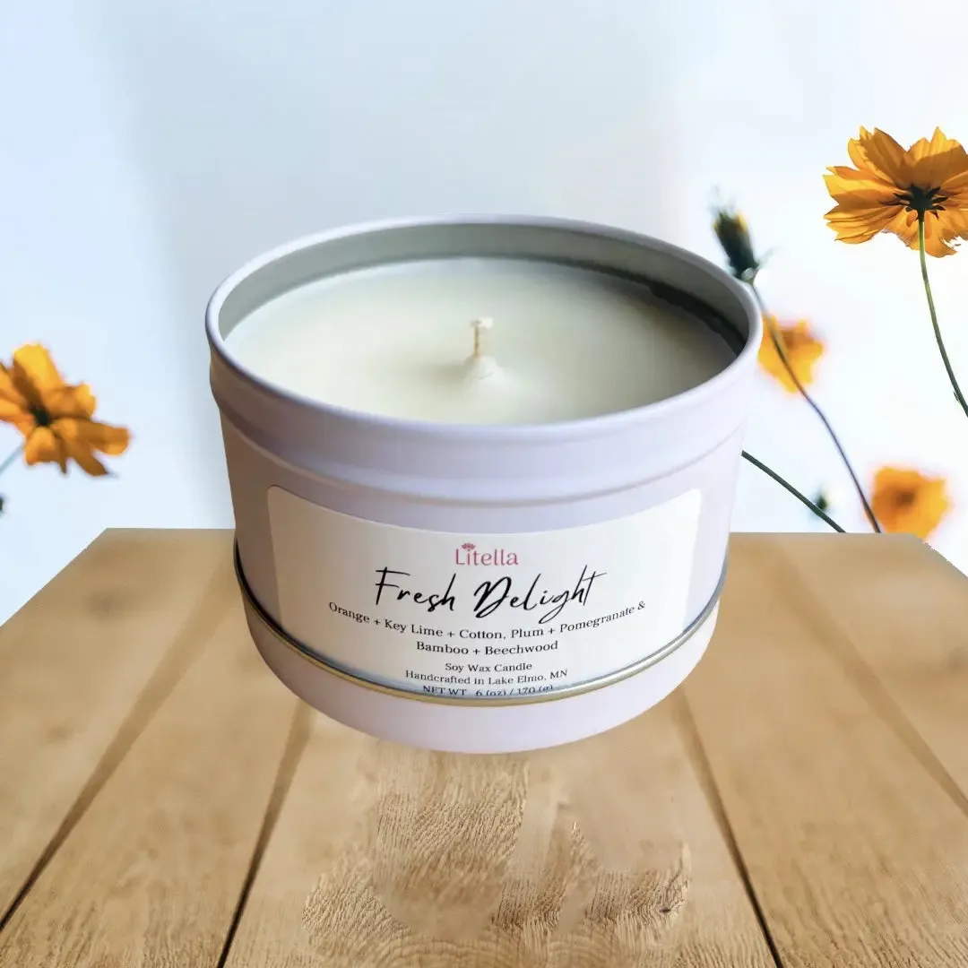 Fresh Delight Soy Candle