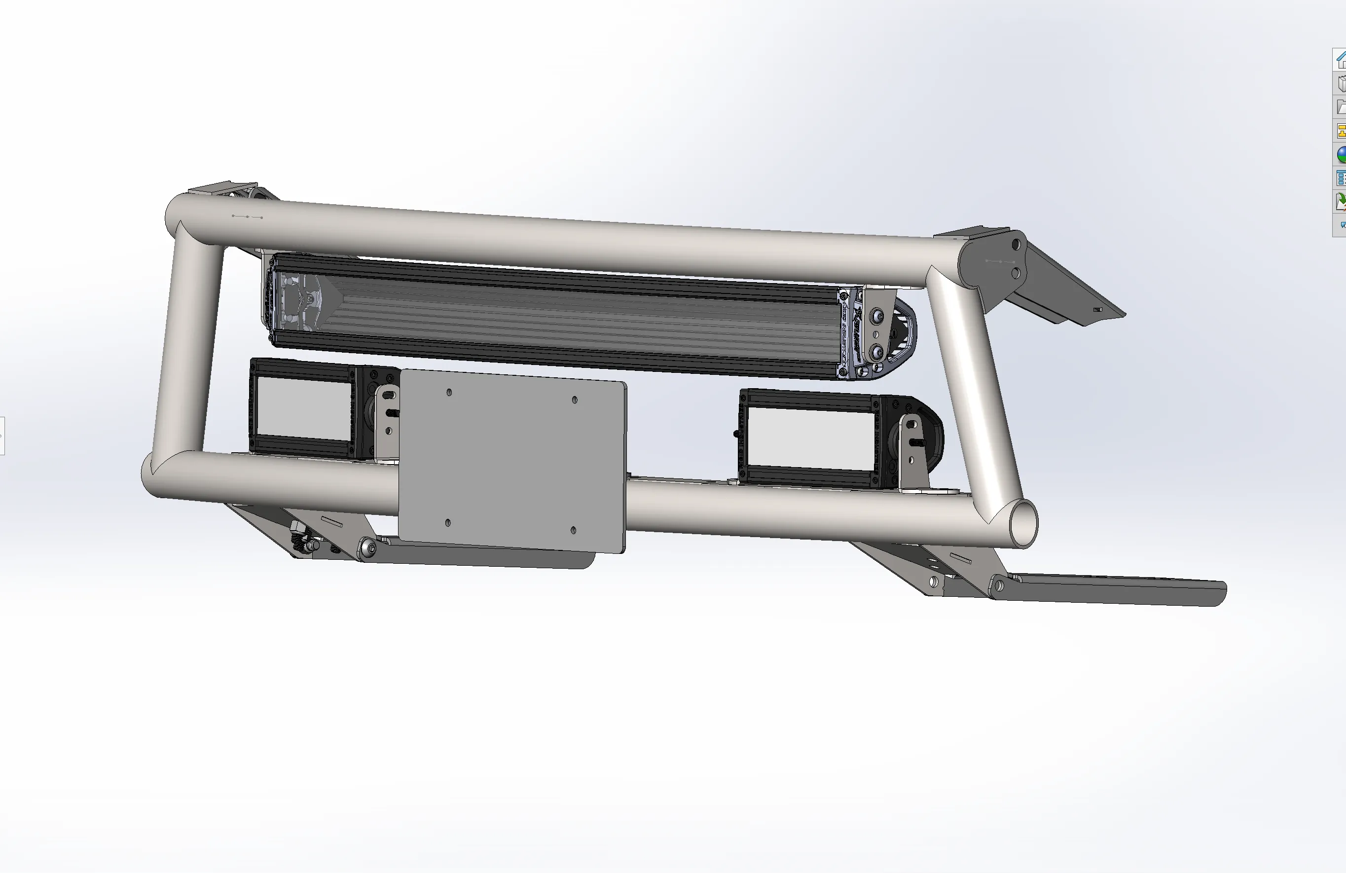 Front License Plate Mount Kit