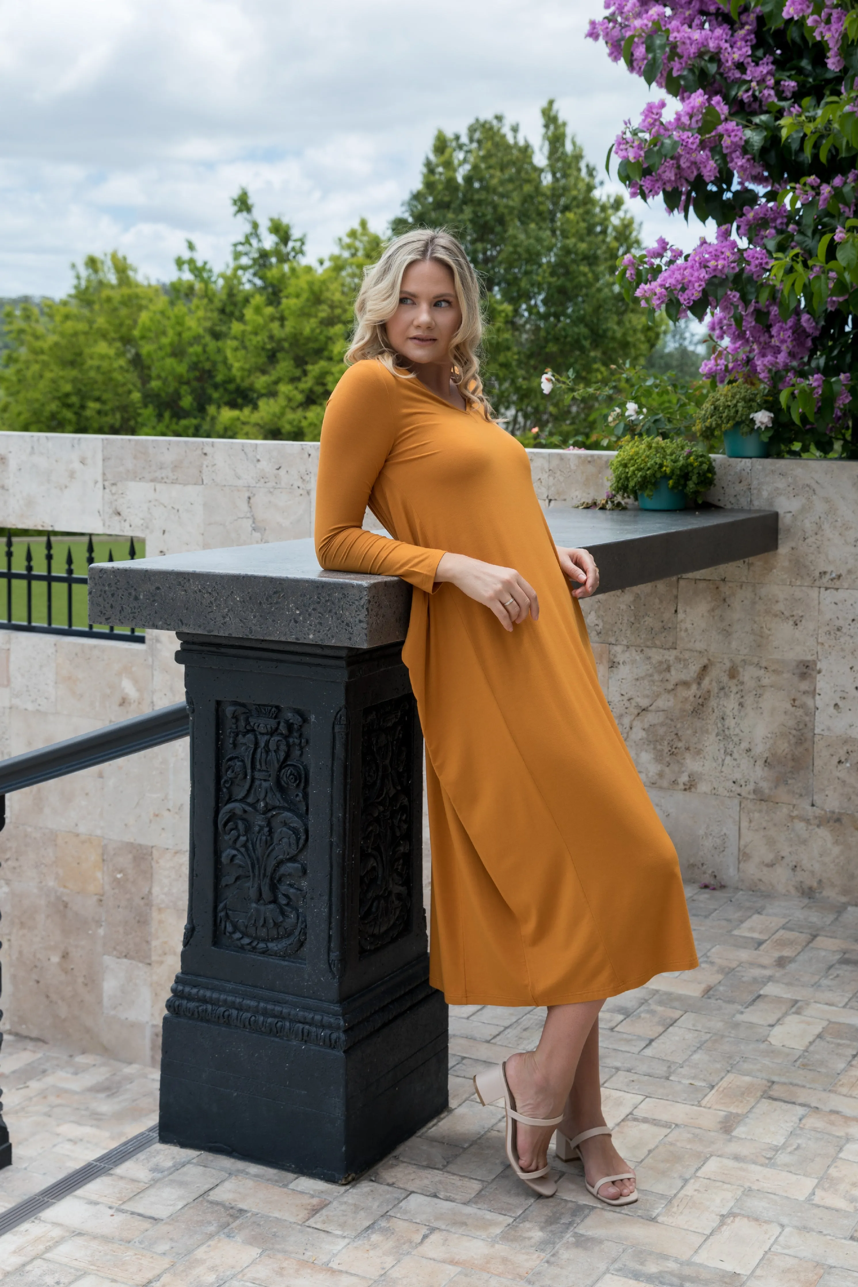Gabriel Dress | Cocoa | FINAL SALE