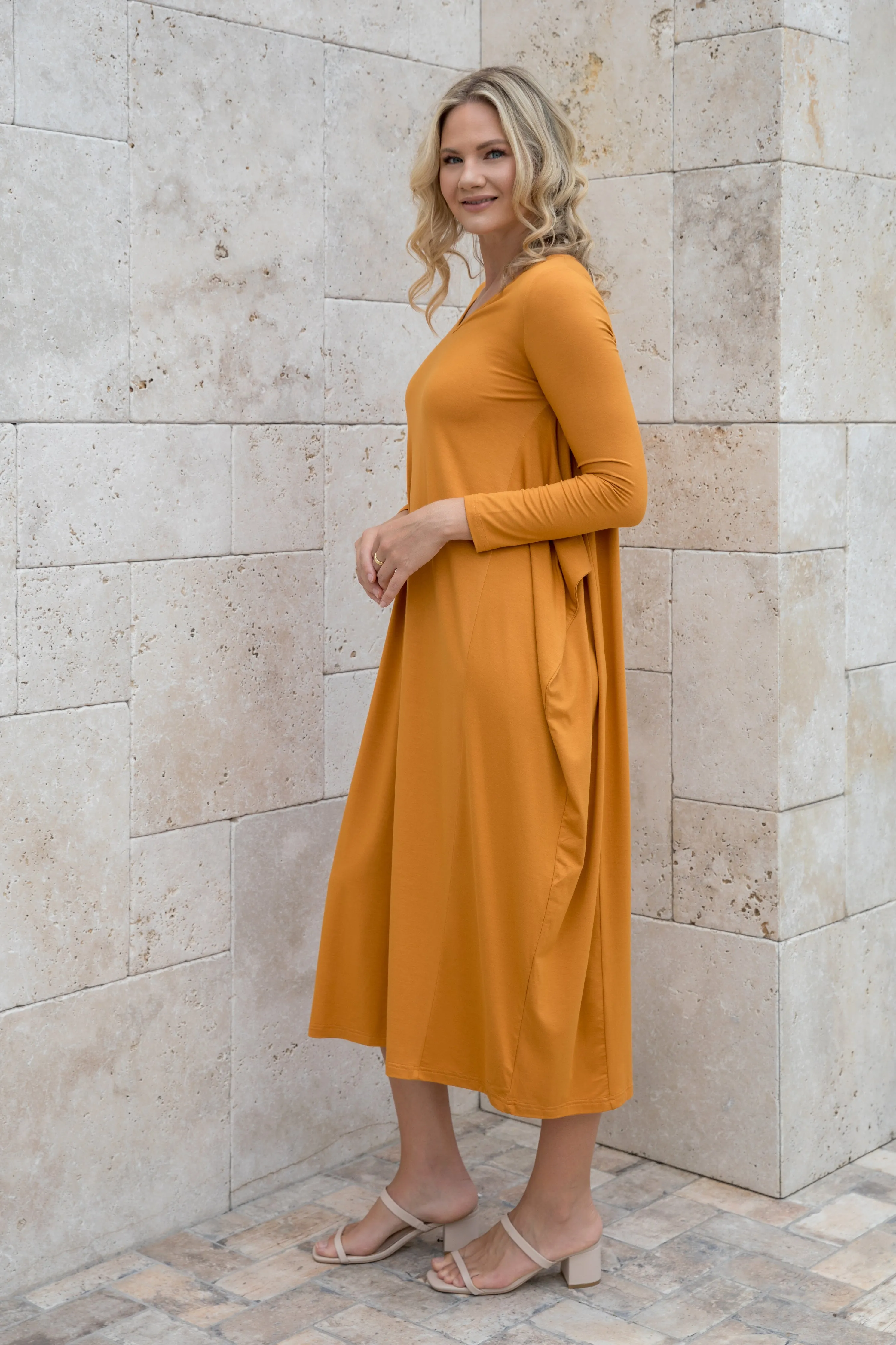 Gabriel Dress | Cocoa | FINAL SALE