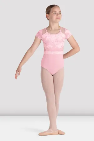 Girls Amelia Cap Sleeve Leotard