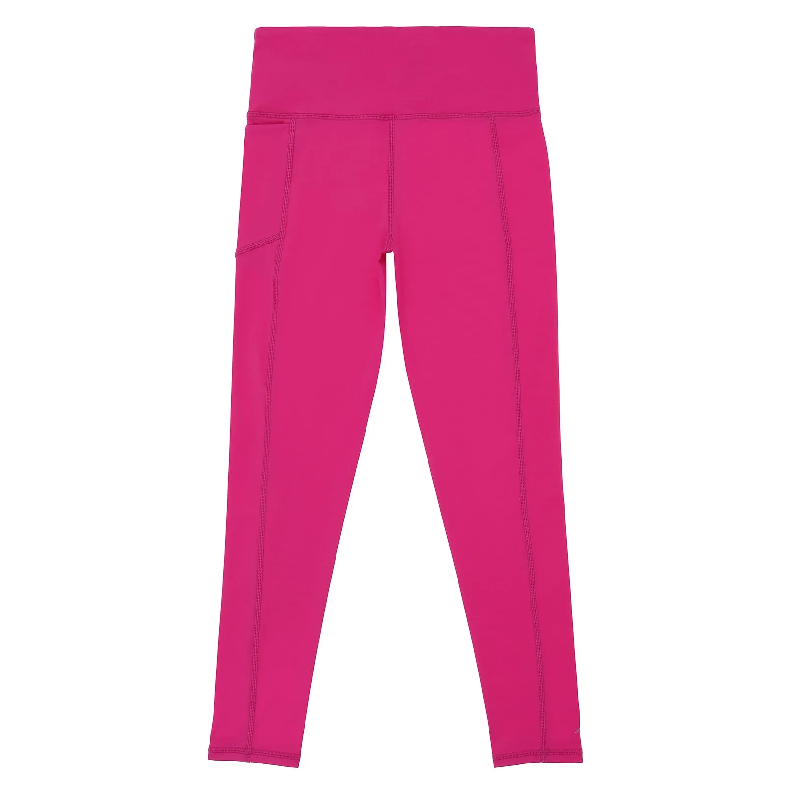 Girls Magenta Pink Long Leggings