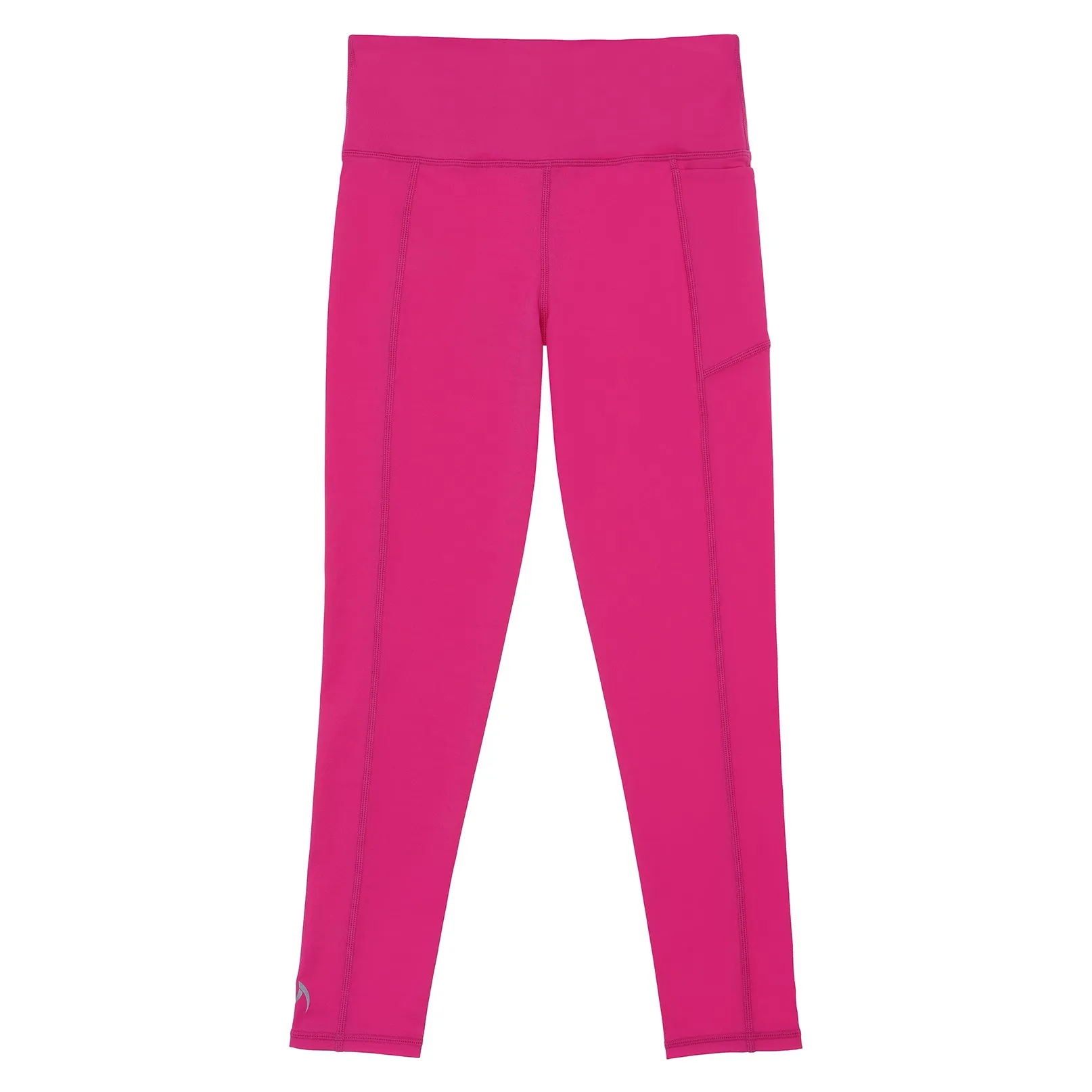 Girls Magenta Pink Long Leggings