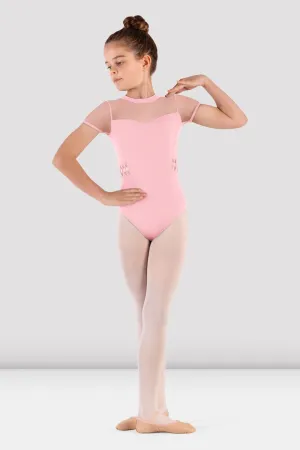 Girls Meghan Cap Sleeve Leotard