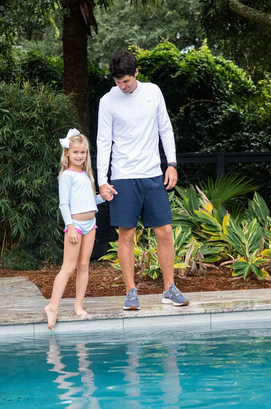 Girls Reef Rashguard Swimsuit