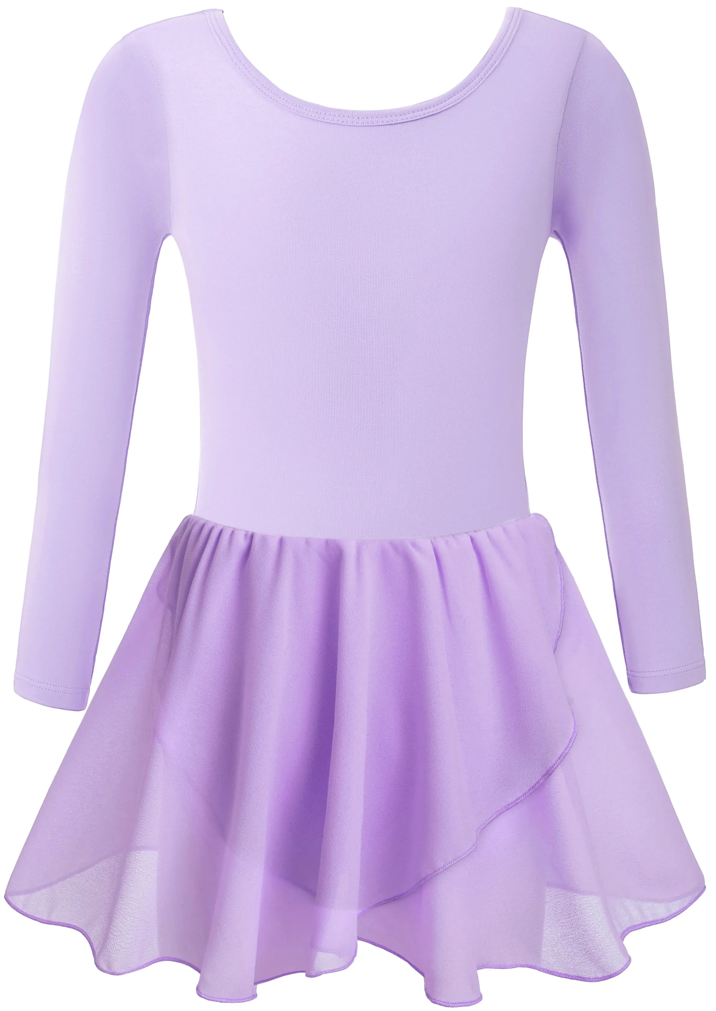 Girls Tank Ballet Leotard with Skirt: Butterfly Hollow Back Design Toddler Ballerina Dance Tutu Dress