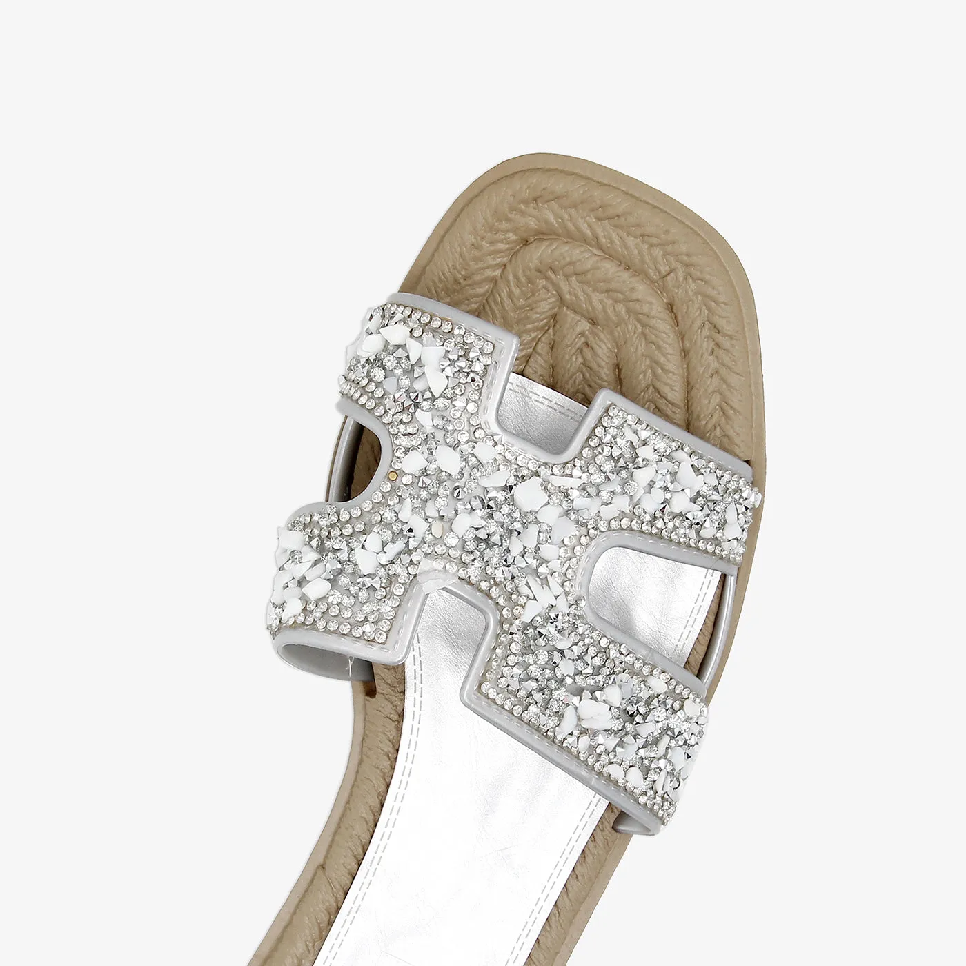 Glittery Chappals for Women