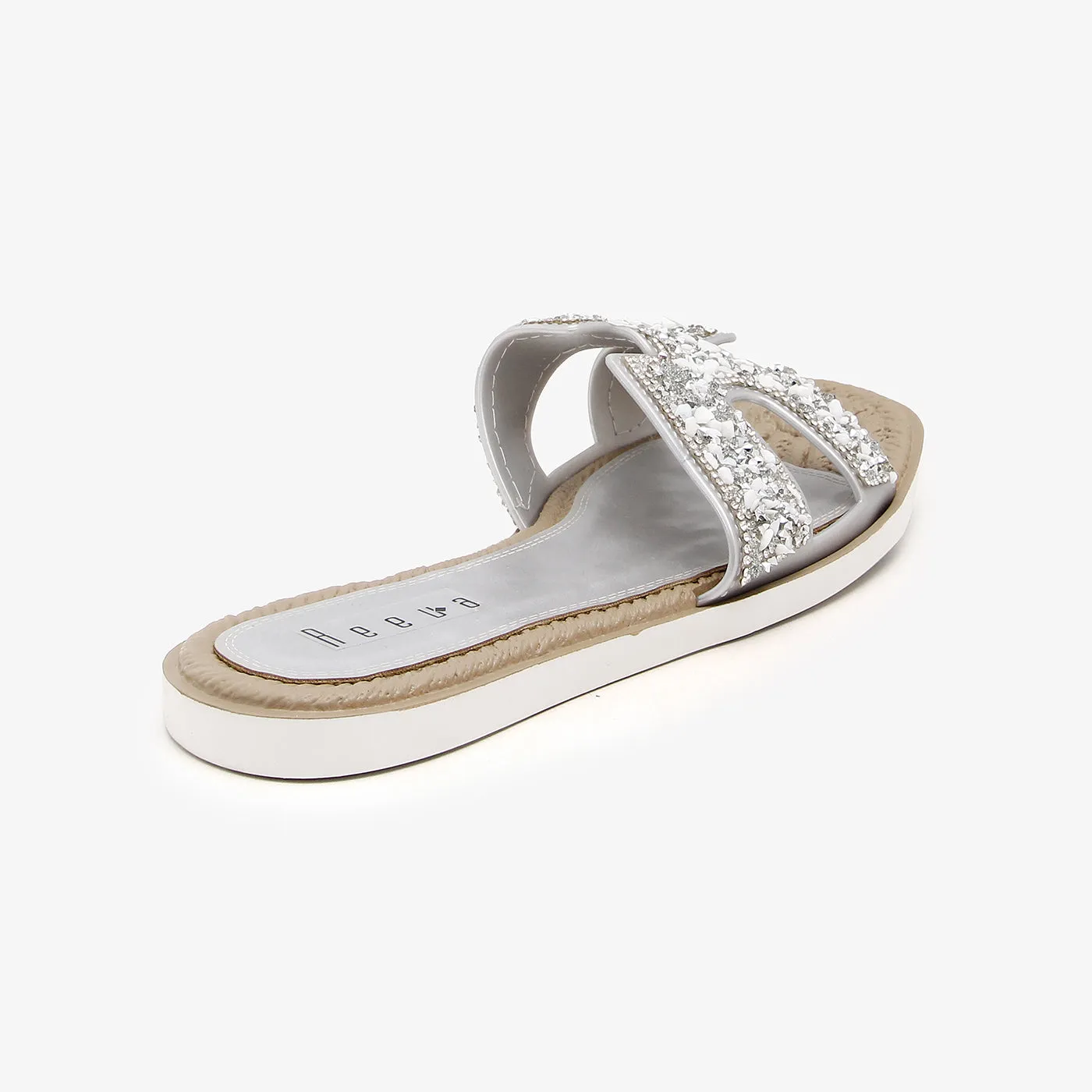 Glittery Chappals for Women
