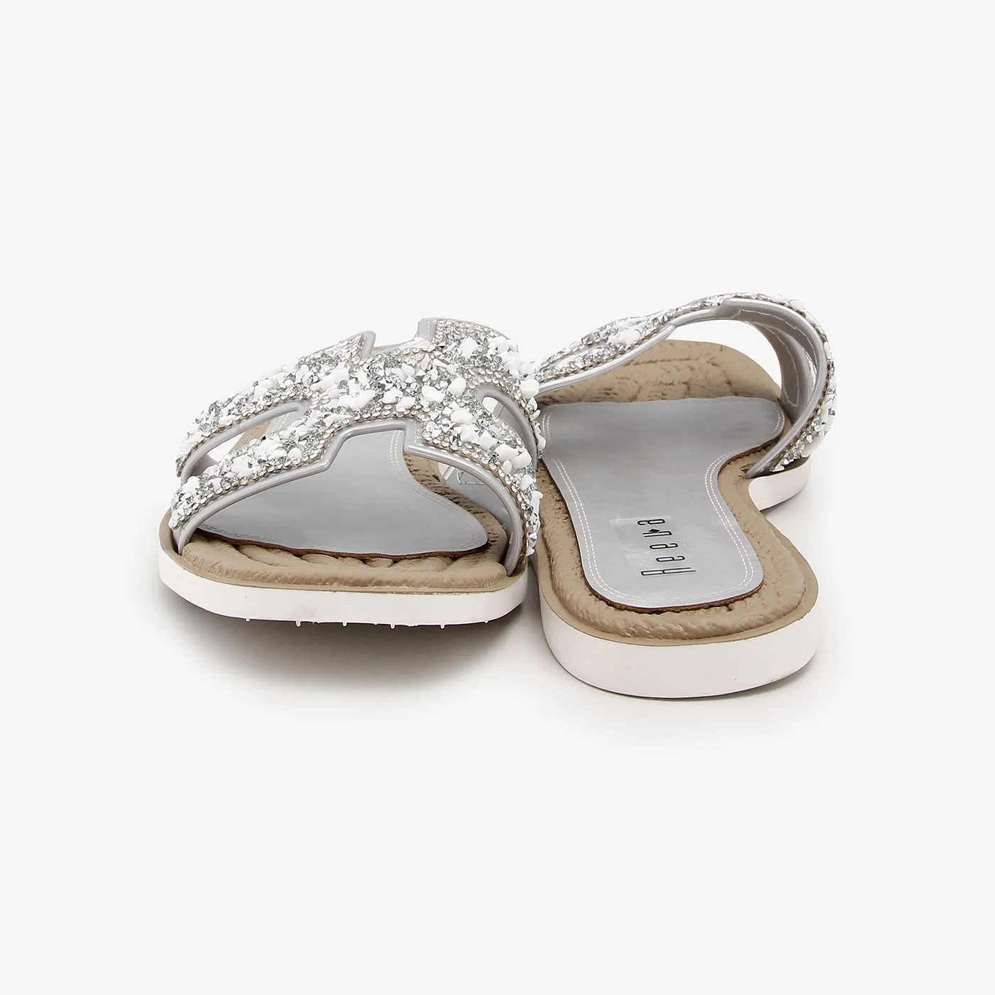 Glittery Chappals for Women