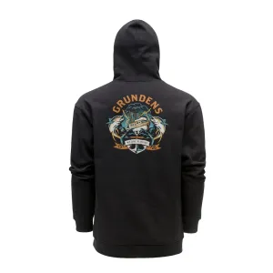Grundens Tuna Tattoo Displacement DWR Hoodie