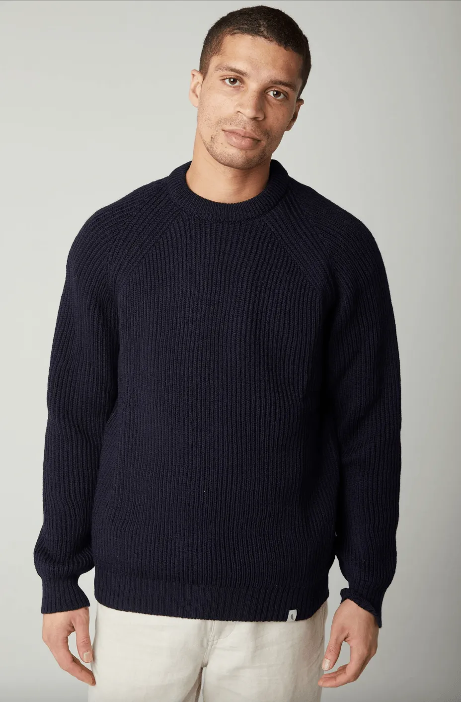 Gun Hill Mens Ford Fisherman Crew - Navy or Seafoam