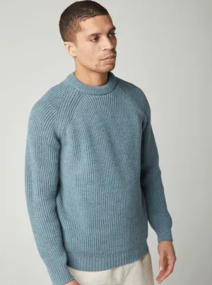 Gun Hill Mens Ford Fisherman Crew - Navy or Seafoam