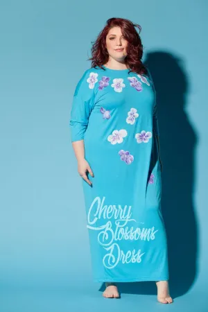 Hand Made Painted Flower Dress, 054.274