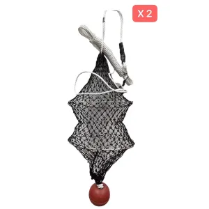 Heavy Duty Fish Scaling Bag Fishing Tackle 2/ 4/ 6
