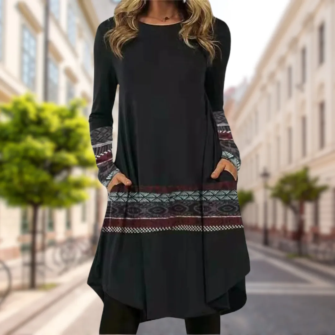Janie | Plus Size Longsleeve Dress