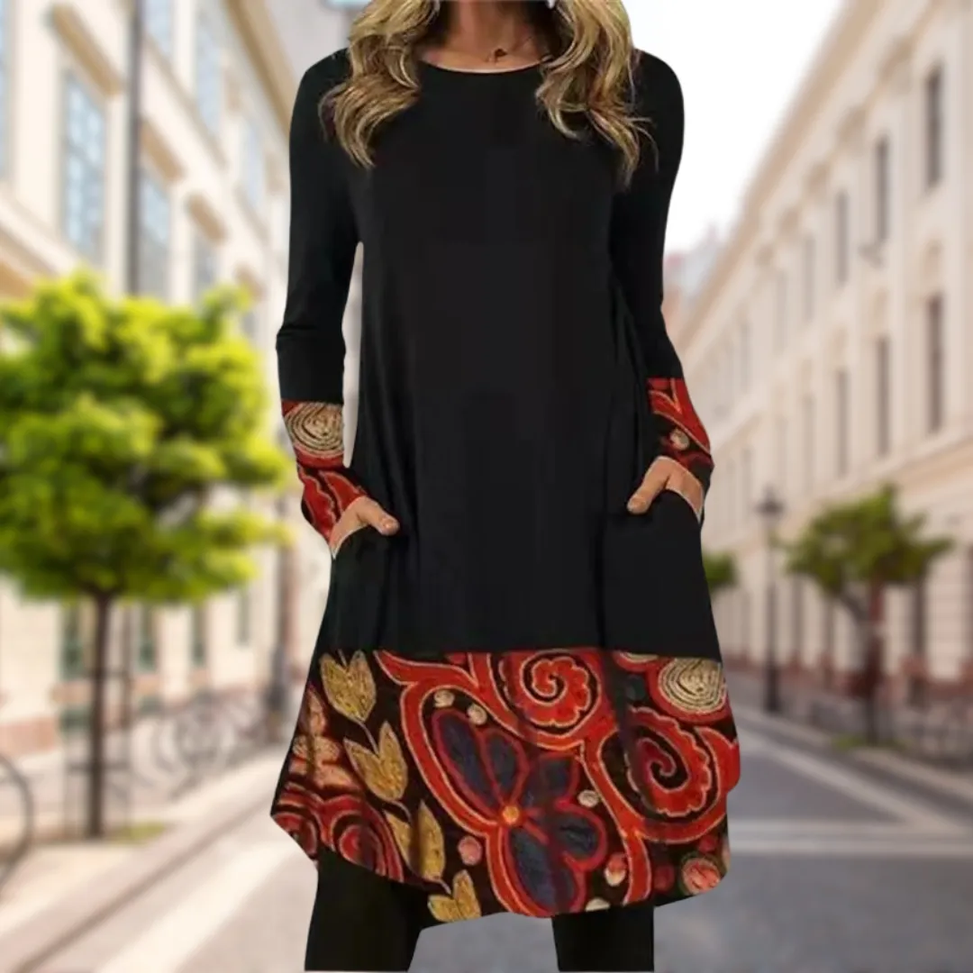 Janie | Plus Size Longsleeve Dress