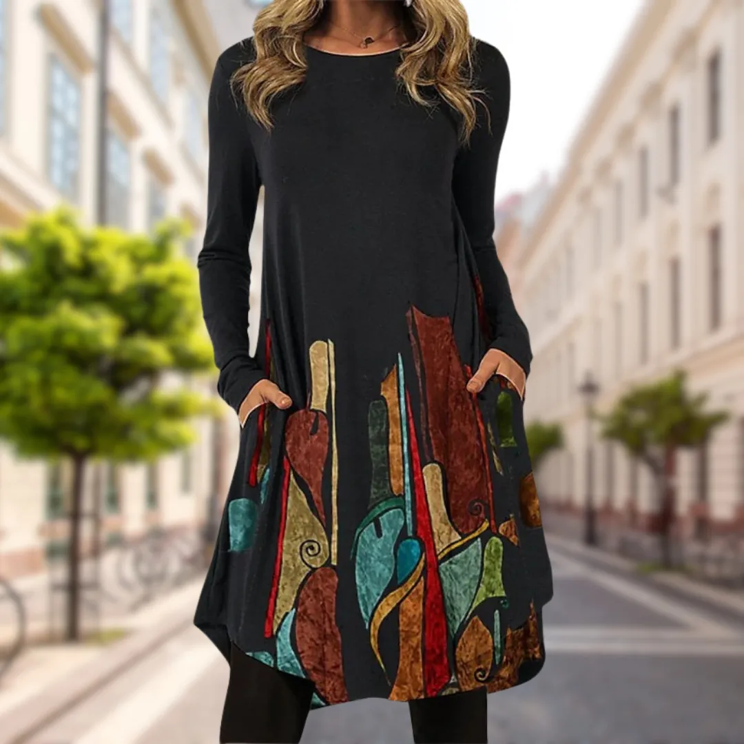 Janie | Plus Size Longsleeve Dress