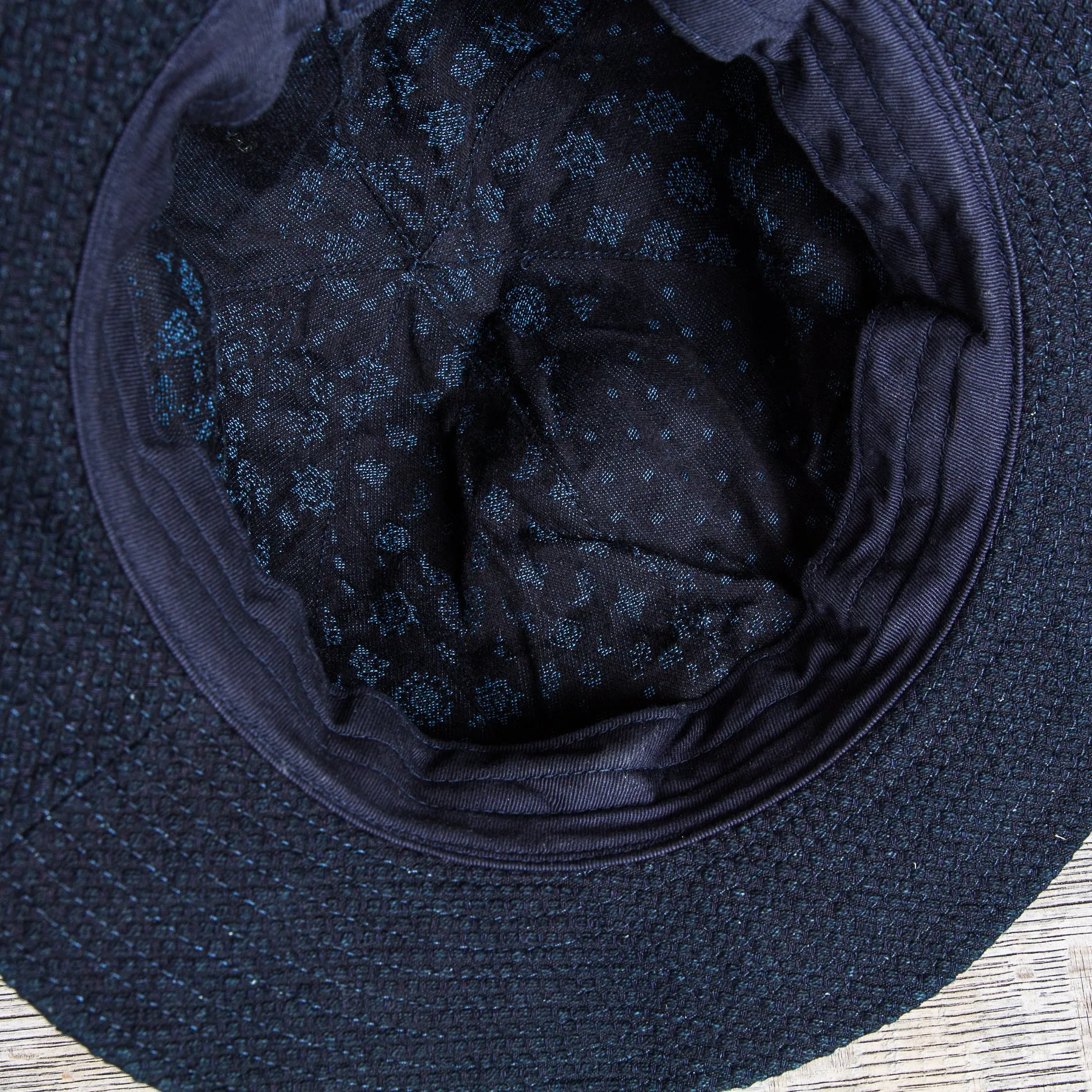 Japan Blue Sashiko Bucket Hat