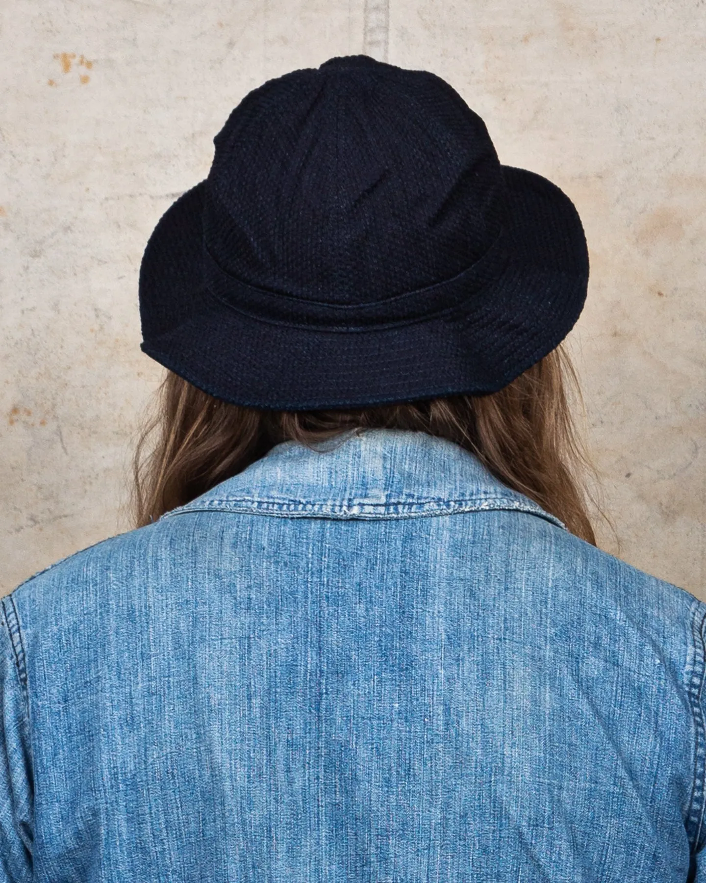Japan Blue Sashiko Bucket Hat