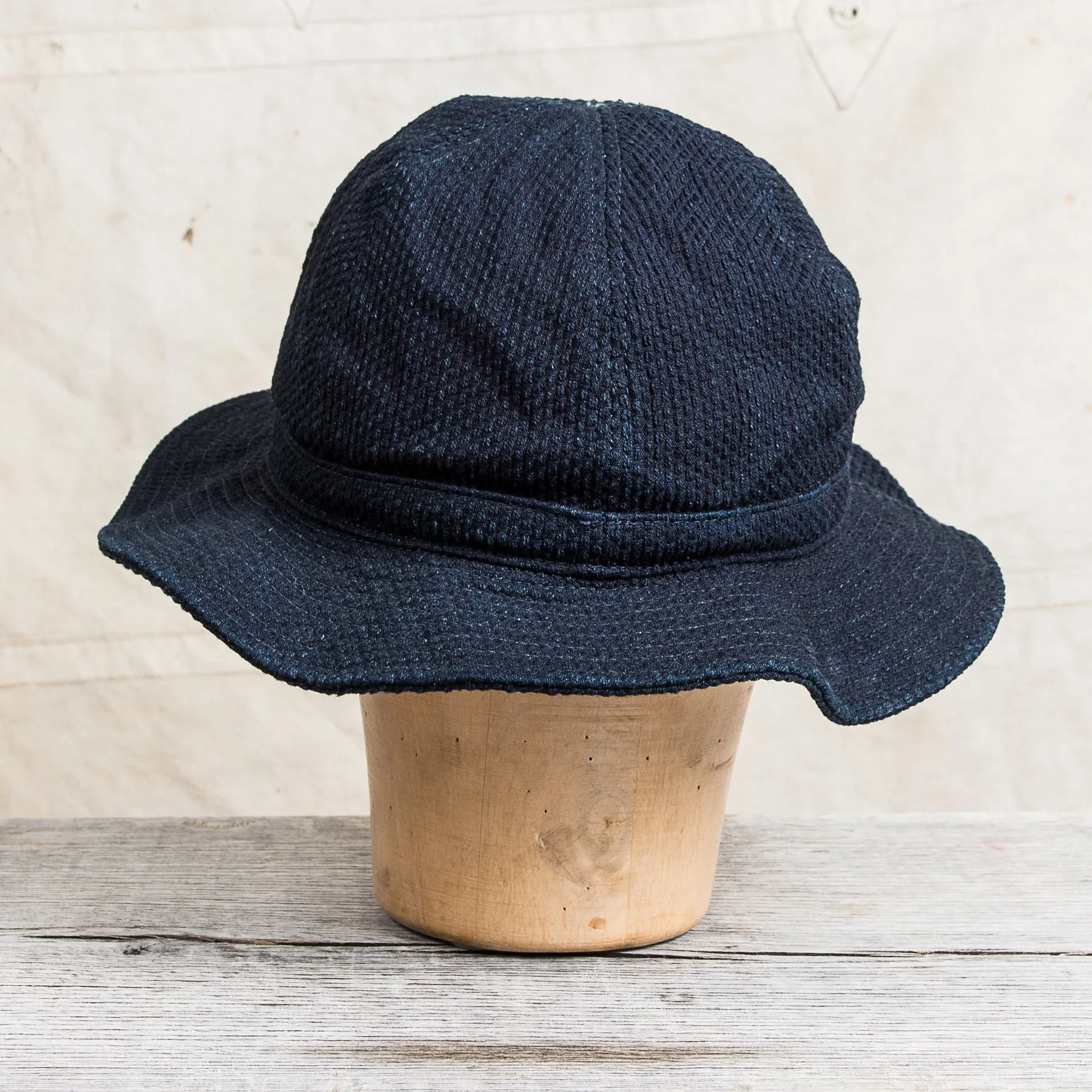 Japan Blue Sashiko Bucket Hat