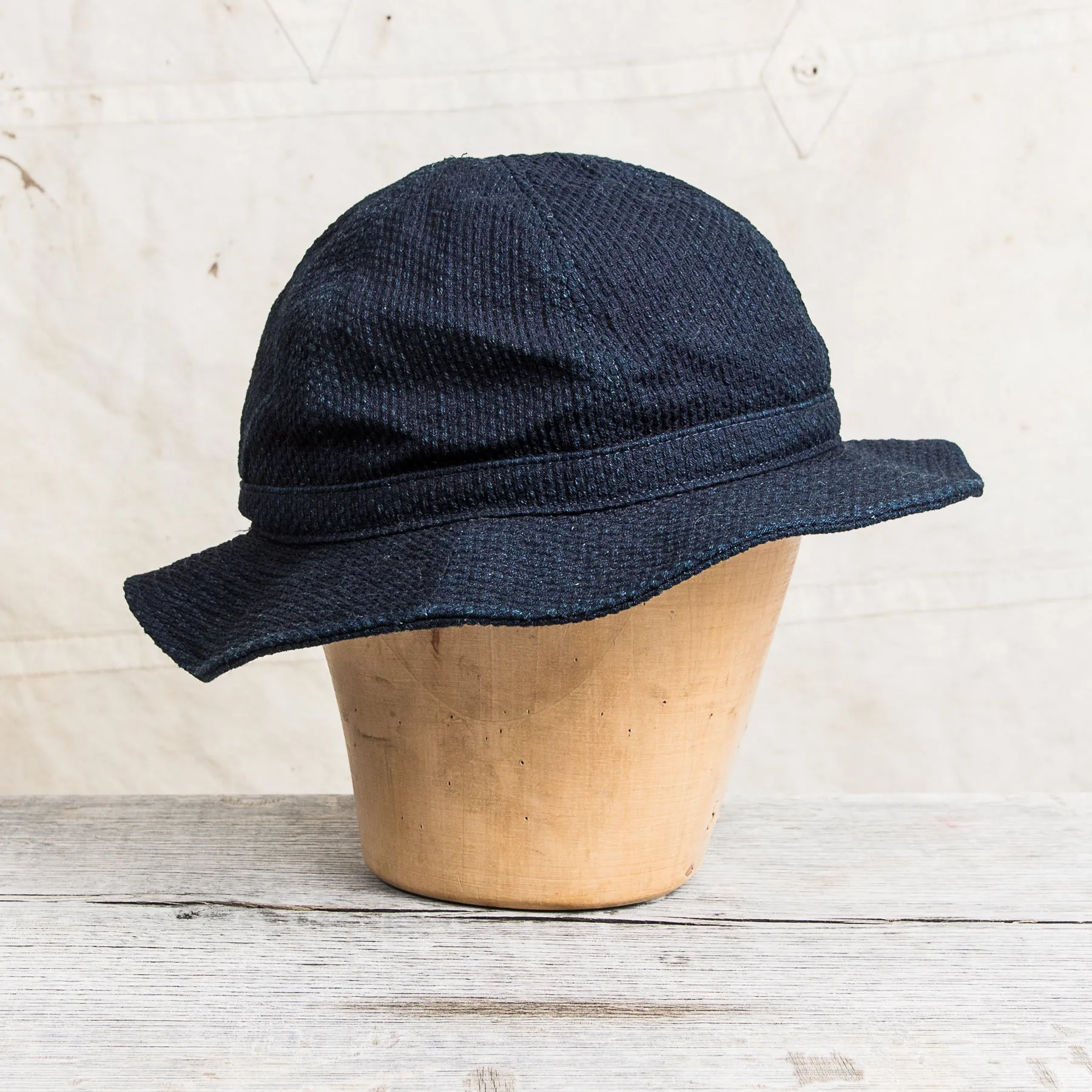 Japan Blue Sashiko Bucket Hat
