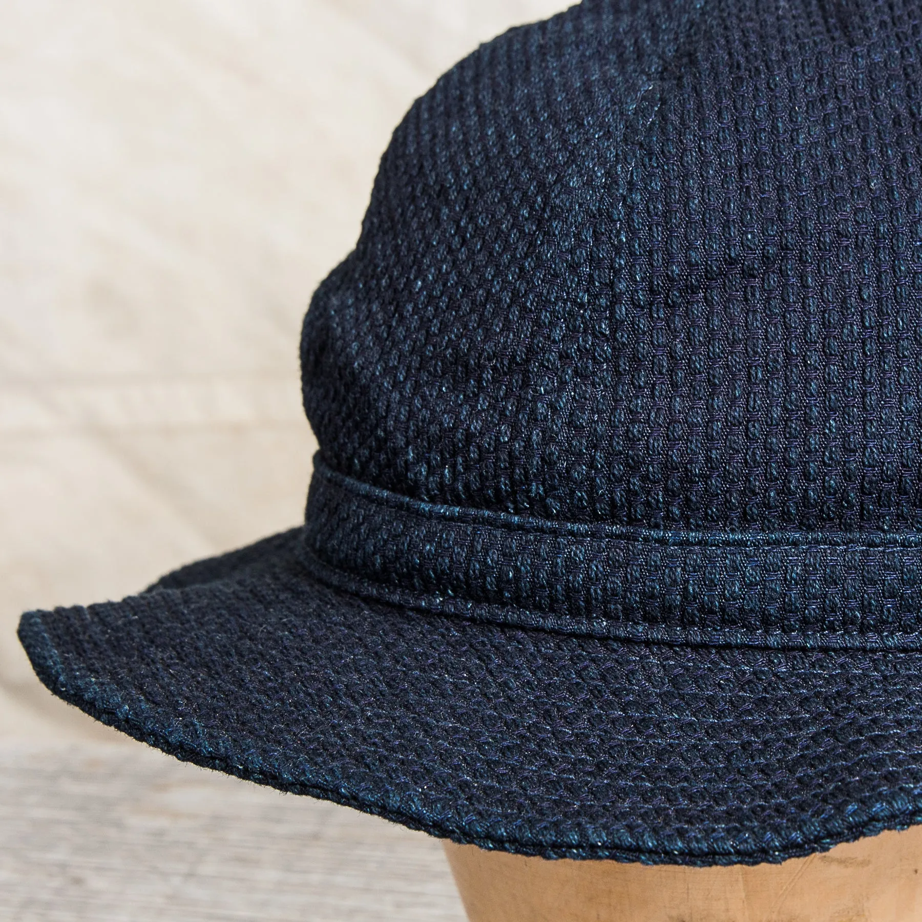 Japan Blue Sashiko Bucket Hat