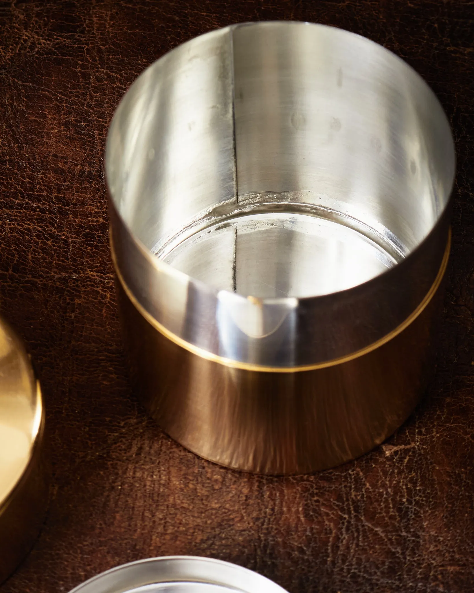 Kaikado Tea Caddy Brass 120g