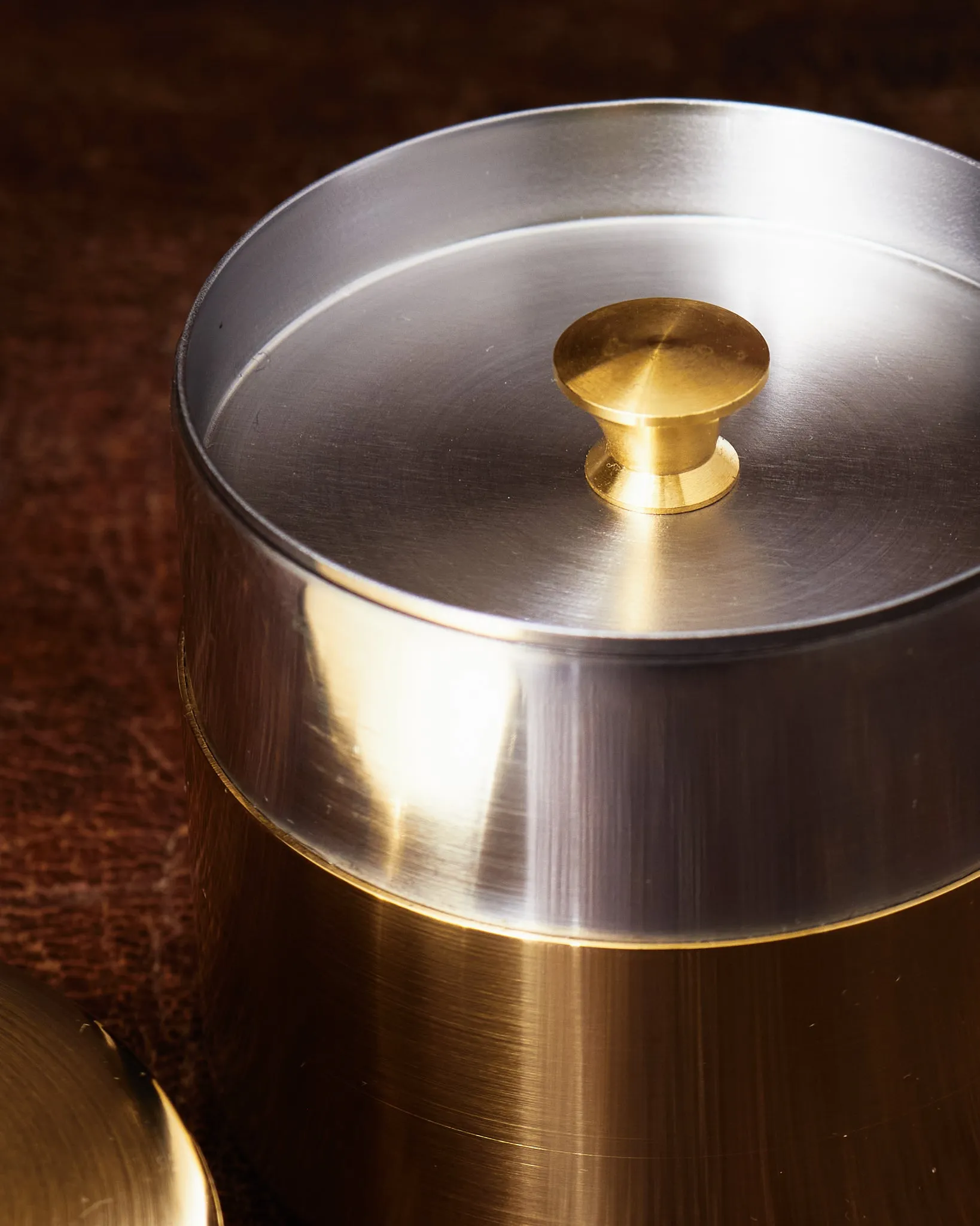Kaikado Tea Caddy Brass 40g